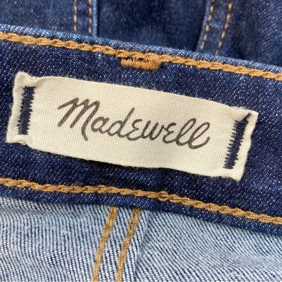 Madewell Women's Skinny Jeans - Dark Blue - Picture 5 of 6
